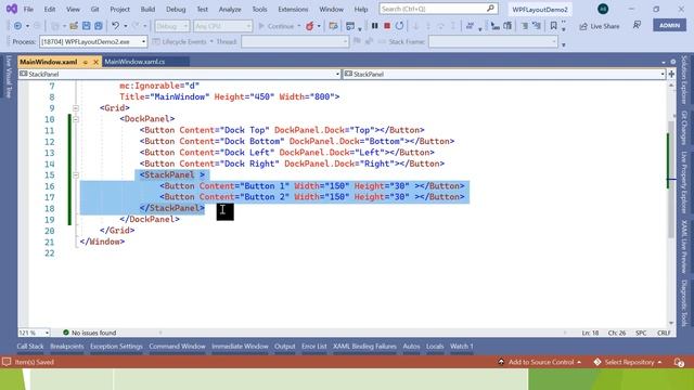 #wpf #wpftutorial #wpflayout | WPF Layout in Hindi: Dock Panel and Canvas Panel in WPF C# смотреть онлайн
