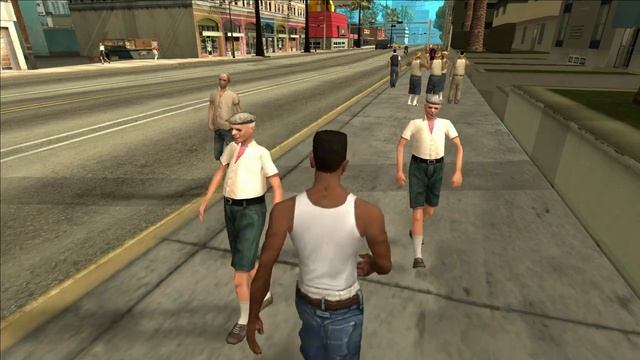 Animations from GTA 5 (GTA SA Mod) смотреть онлайн