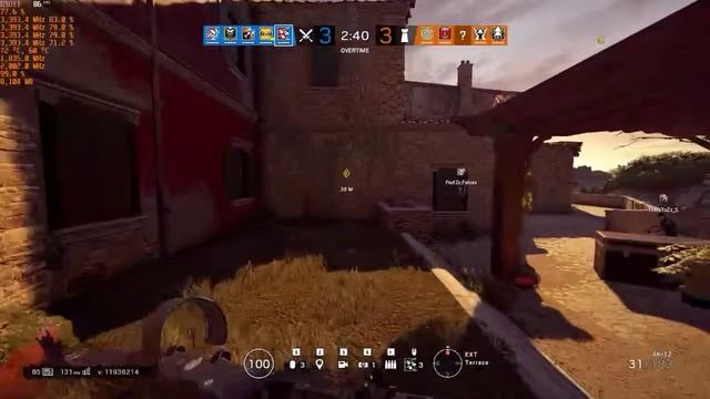 Lenovo Legion y520 - Rainbow Six Siege gameplay смотреть онлайн