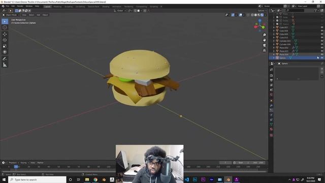 The Travis Scott Meal | Blender Beginner Tutorial (PART 5) смотреть онлайн
