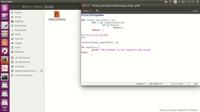 Linear Search in Python смотреть онлайн