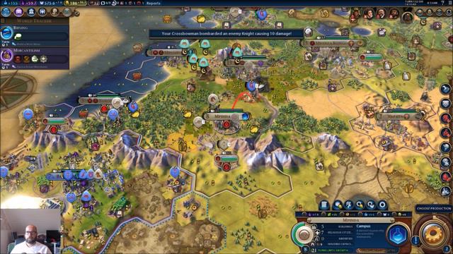 Civ6 Nubia Diety #11 Civilization VI on Jompa channel смотреть онлайн