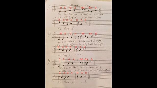 Michaelmas Song Pentatonic Flute смотреть онлайн