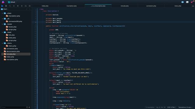 12. Classe avec appel de fonctions en PHP смотреть онлайн