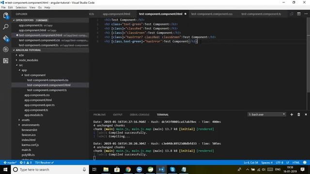 Angular 7 Tutorial 5 Class Binding смотреть онлайн