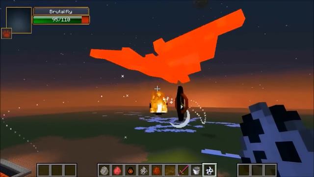 BRUTALFLY VS MUTANT SKELETON & EVIL SUN BOSS - Minecraft Mob Battles - Mods смотреть онлайн