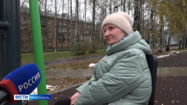 Подрядчик не спешит по гарантии ремонтировать тренажеры в Юбилейном парке Ярославля смотреть онлайн