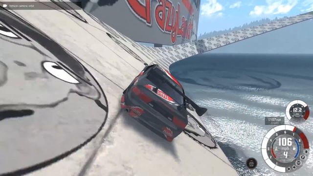 The Craziest Map In BeamNG Drive - Large Stunts & Monster Truck Donger Arena - BeamNG Drive Gamepla