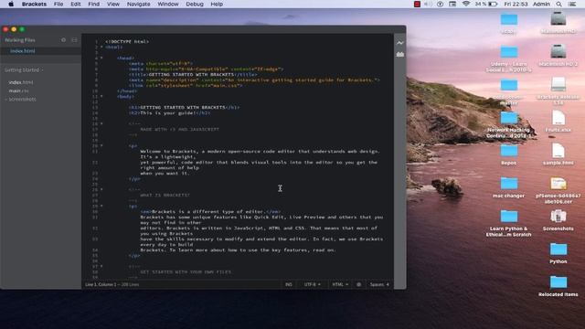 How To Install And Use Adobe Brackets Text Editor