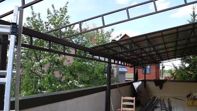 Навес на крыше смотреть онлайн