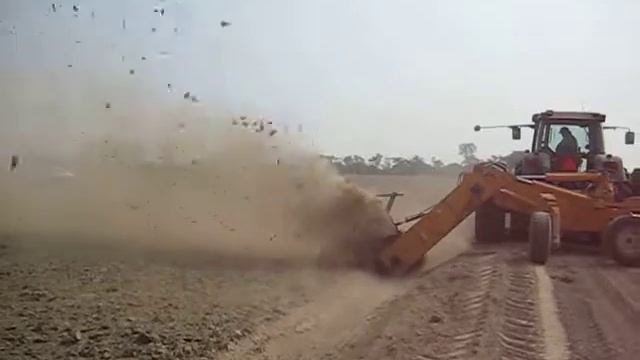 Side Arm Ditcher Ditch Cleaning Walpeco - Hurricane Ditcher 1 смотреть онлайн