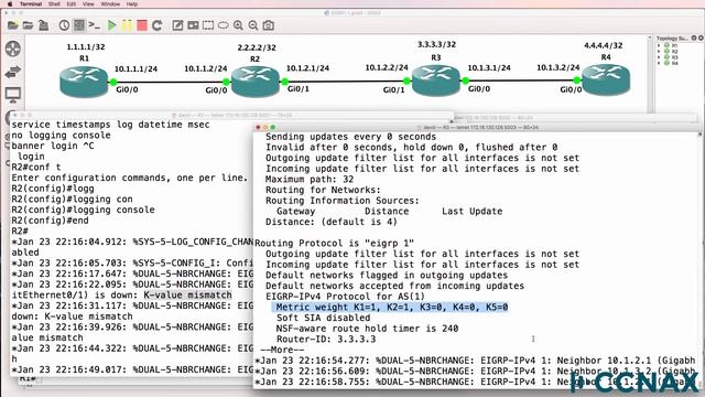CCNA #023 EIGRP Neighbor Troubleshooting (DUAL Issues) for the CCNA 200-125 Exam смотреть онлайн