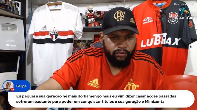 REACT AO VIVO SÃO PAULO 1X1 FLAMENGO l Final Copa do Brasil смотреть онлайн