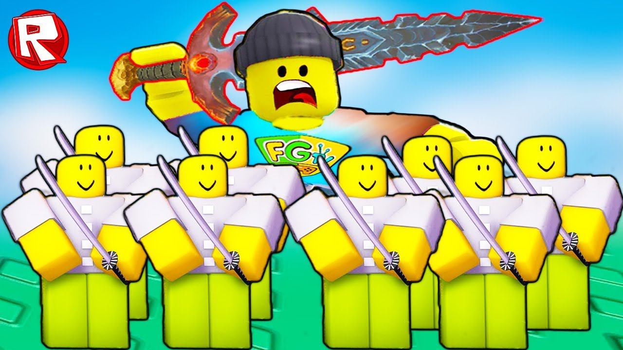 ТЕПЕРЬ У МЕНЯ МОЩНАЯ АРМИЯ В ROBLOX веселый летсплей Симулятор Армии в Роблокс Fgtv