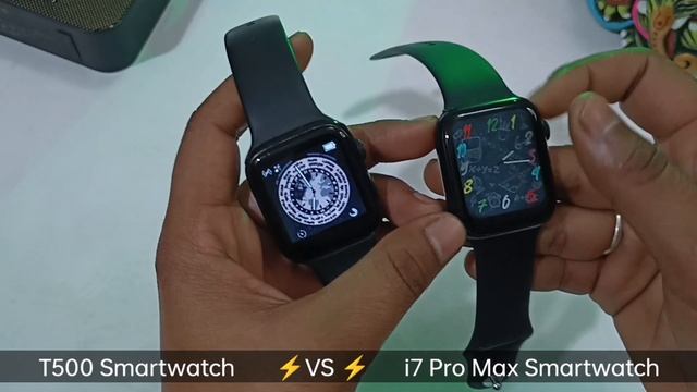 T500 VS i7 Pro Max | Full Comparison Between i7 Pro Max & T500 Smartwatch | Smartwatch Under 999 ? смотреть онлайн