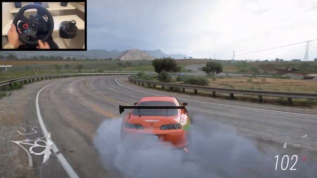 If Paul Walker Played Forza Horizon 5 With 2000HP Toyota Supra MK4 | Gameplay смотреть онлайн