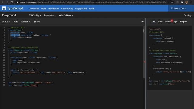 TypeScript Deep Dive - Classes | JSer - Front-End Interview questions смотреть онлайн