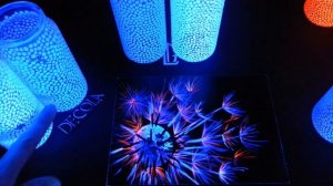 Флуоресцентные краски. Обзорное видео. Наблюдения и рекомендации