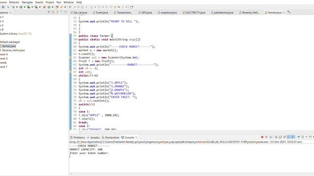 eclipse workspace Exersise 8 src Reverse Hello java Eclipse IDE 2021 10 13 10 51 52 смотреть онлайн