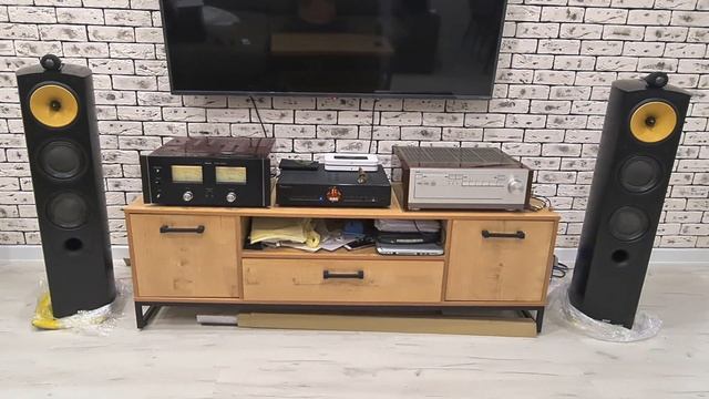 B&W 804 Bowers&Wilkins + Sansui BA-3000 Part2