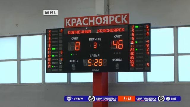 СШОР "Красноярск-Солнечный" vs СШОР "Красноярск-Гэлакси 2010" смотреть онлайн