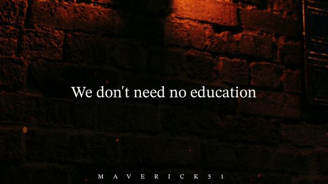 Another Brick in the Wall LYRICS - Pink Floyd ♪ смотреть онлайн