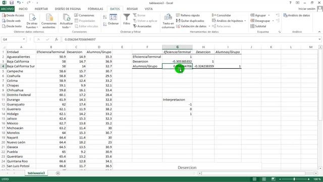 Matriz de correlacion con Excel Coeficiente de correacion смотреть онлайн
