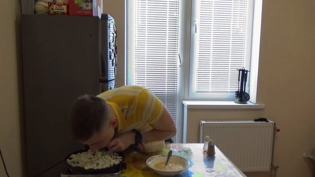 Яичница! Три ингредиента!