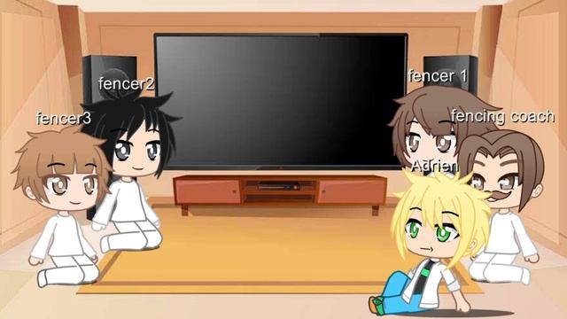 mlb adrien’s fencing class react || original смотреть онлайн