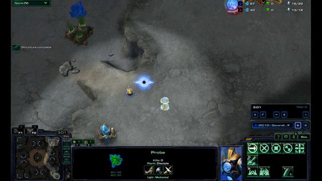 Starcraft 2 - Iron Fortress - 1v1 (Protoss) смотреть онлайн