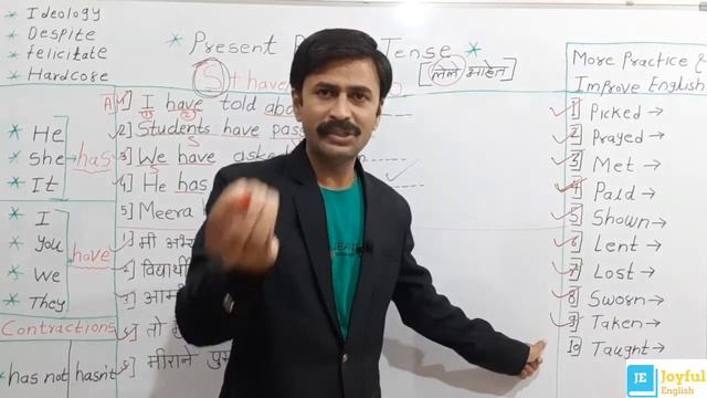 Present perfect tense with 15 examples l संपूर्ण मार्गदर्शन तेही मराठीतुन смотреть онлайн