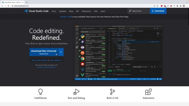 React Masterclass #08 - Installing Visual Studio Code смотреть онлайн