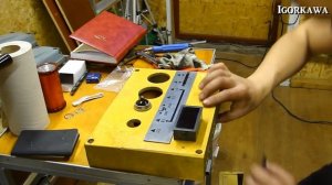 Установка тахометра на токарный станок