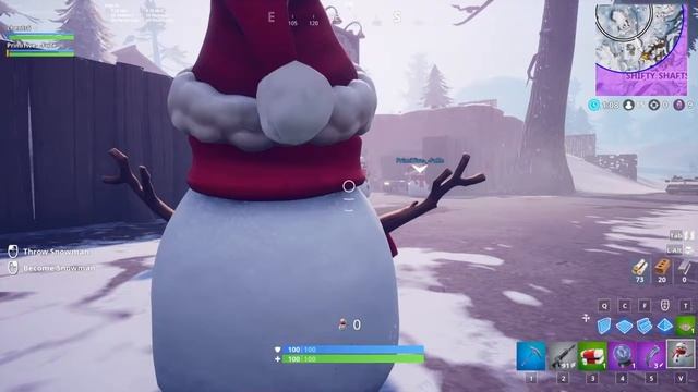 The Snowman Strat is OP ( Fortnite Battle Royale ) смотреть онлайн