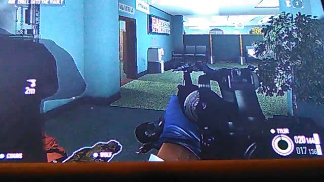 Payday 2- PS3 Gameplay Bank Heist Gold смотреть онлайн