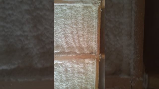 Утепление ППУ однокомпонентным (результат) смотреть онлайн