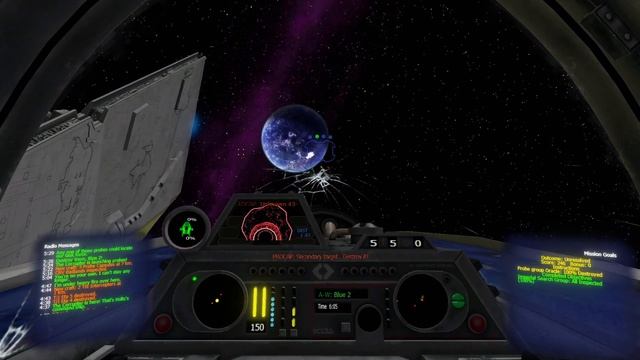 X-wing Alliance Upgrade - Battle 1 - Mission 3 - Reconnaissance of Imperial Task Force смотреть онлайн