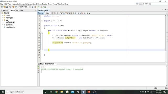 File Input and Output смотреть онлайн
