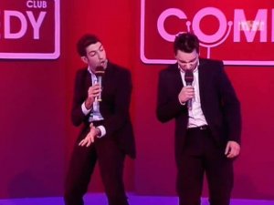 Дуэт "Битлз" - Борис Моисеев перед концертом