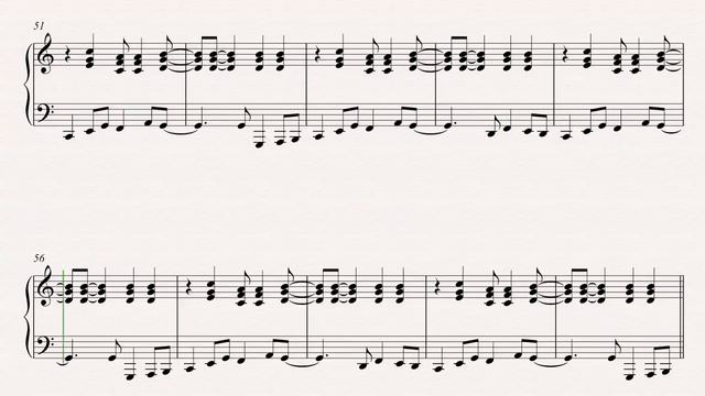 Piano - La Bamba - Los Lobos Sheet Music, Chords, & Vocals смотреть онлайн