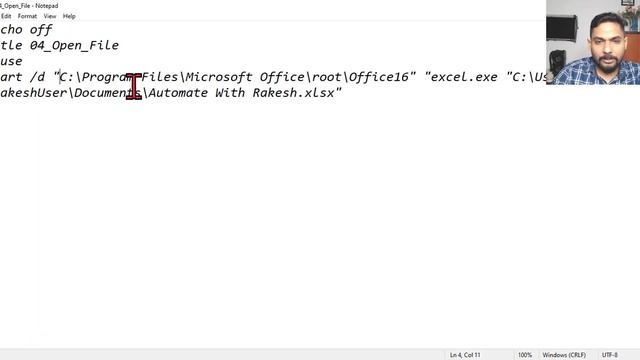 Batch Script to Open File смотреть онлайн