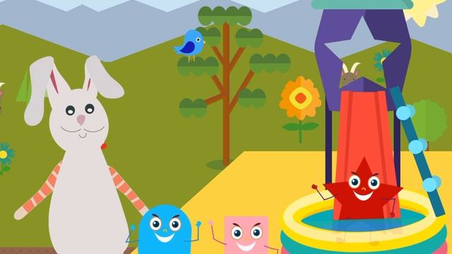 Умный кролик. Учим фигуры и цвета. Играем вместе. Игрушки и игры с детьми. смотреть онлайн