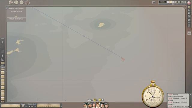 Silent Hunter 5 Без миссии - свободная охота. Поход в Атлантику. Декабрь 1939 смотреть онлайн