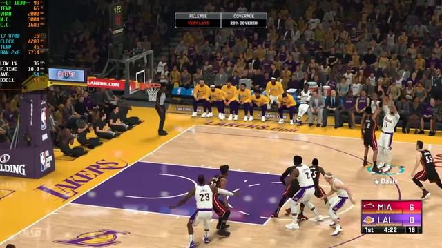 GT 1030 | NBA 2K21 - 1080p смотреть онлайн