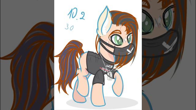 Хех мне скучно у меня 2 часа ночи ъхъ #обработкапони смотреть онлайн