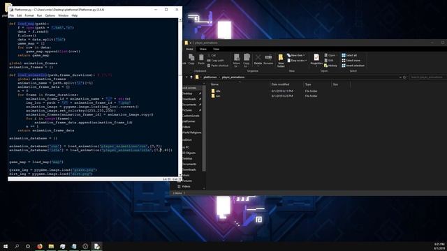 Pygame Tutorial - Making a Platformer ep. 5: Animations смотреть онлайн