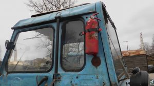 установка печки мтз 80, эконом вариант!