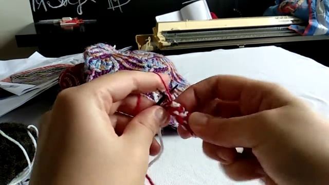 Briochknit Наборный ряд Поворотное вязание смотреть онлайн