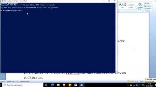 How to Uninstall Cortana in Windows 10 | Powershell
