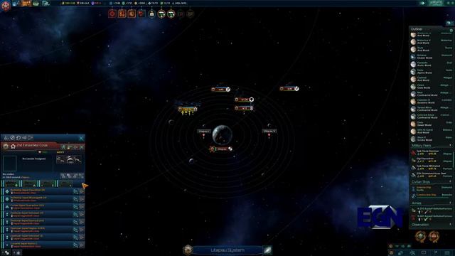 Stellaris Galaxy Divided | Sith Empire - Endless War смотреть онлайн